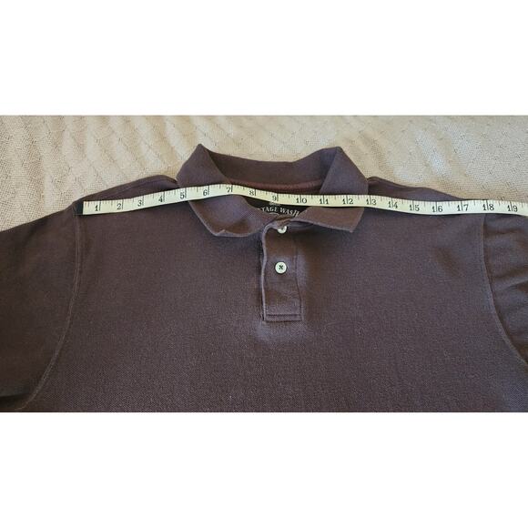 Faded Glory Vintage Washed Short Sleeved Collard Polo Shirt Boy's Size XXL (18) - Picture 7 of 10